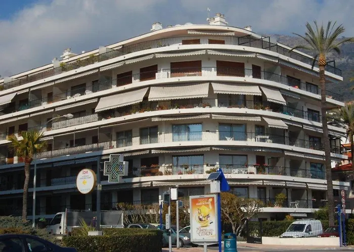 2p Calme Avec Terrasse Et Garage Prive A - Fr-1-196-210 Menton