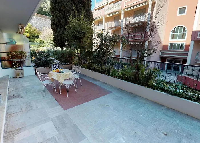 2p Calme Avec Terrasse Et Garage Prive A - Fr-1-196-210 Apartament Mentona